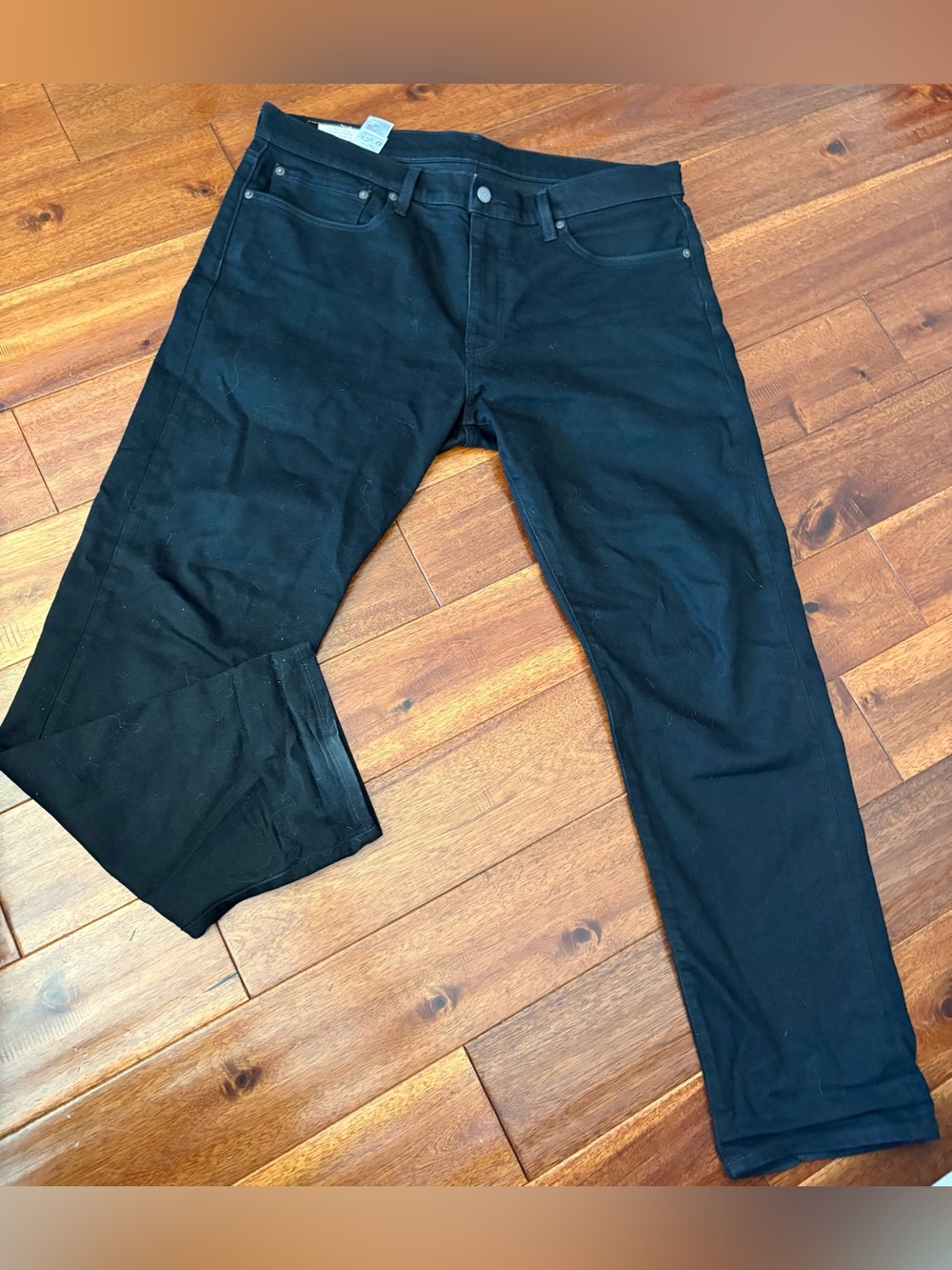 Levi's Slim Straight Black Jeans